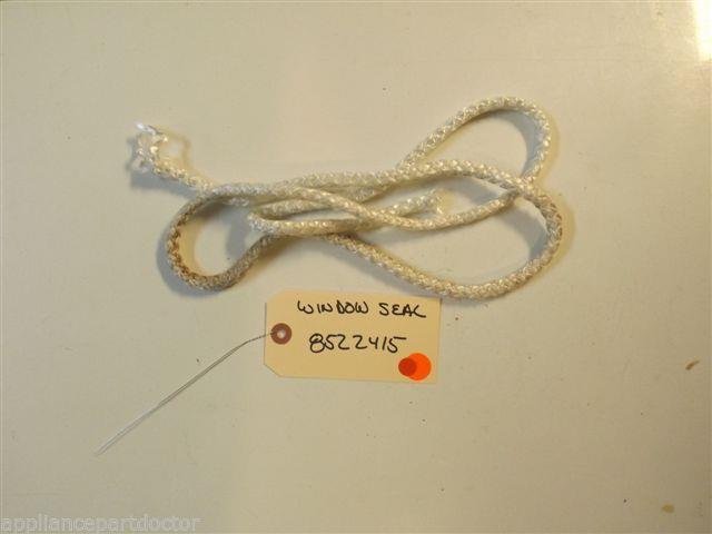 WHIRLPOOL STOVE 8522415 Seal, Window used part WHIRLPOOL STOVE 8522415 Seal, Window used part